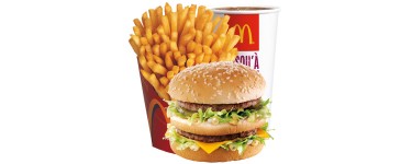 McDonald's: 1 Menu Maxi Best-Of pour 5€ seulement