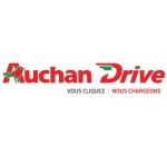 Auchan: Auchan Drive Brétigny : Vos courses 100% remboursés en 3 bons d'achat (max 30€)