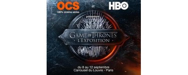 SFR: 2 PASS pour l'expo consacrée à Game of Thrones au Carrousel du Louvre à gagner