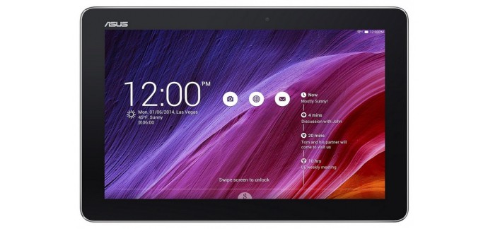 Amazon: Tablette tactile Asus MeMO Pad 10 ME103K-6A018A (Android, disque dur 64 Go)