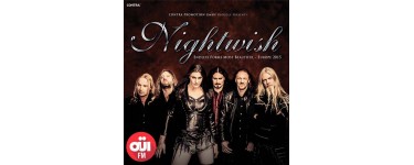 OÜI FM: Des places pour le concert de Nightwish à Paris Bercy le 25/11 à gagner