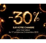 hotelF1: - 30% sur votre chambre d'hôtel pour tout séjour du 17 octobre au 2 novembre