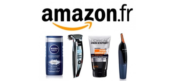 Amazon: Promotion Homme : - 30% dès 2 articles beauté, hygiène ou sous-vêtements achetés