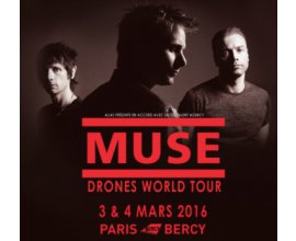 Digitick: Une place de concert pour Muse à Paris Bercy = le nouvel album DRONES offert