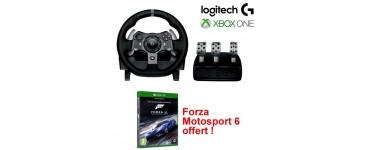 Cdiscount: Volant de course Logitech G920 + Forza Motosport 6 Edition Day One à 399€