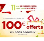 Motoblouz: 100€ offerts en bons cadeaux dès 150€ d'achat