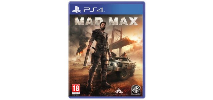 Fnac: Jeu Mad Max sur PS4 à 17€