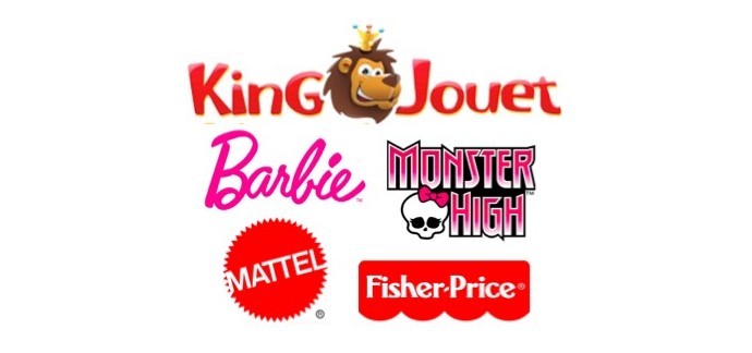 King Jouet: 25% de réduction sur tous les jouets Barbie, Monster High et Fisher Price