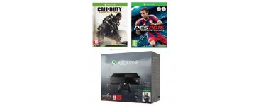 Cdiscount: Xbox One 500 Go + The Witcher 3 + Call of Duty AW + PES 2015 à 379,99€