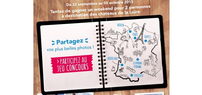 SNCF Connect: Un week-end pour 2 aux Châteaux de la Loire à gagner