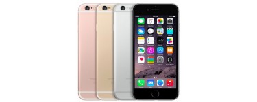 Rakuten: 25€ de réduction sur l'iPhone 6S et 6S Plus (versions 16Go, 64Go ou 128Go)