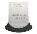 Base.com: Clé USB 3.0 SanDisk Ultra Fit 64 Go à 13,85€