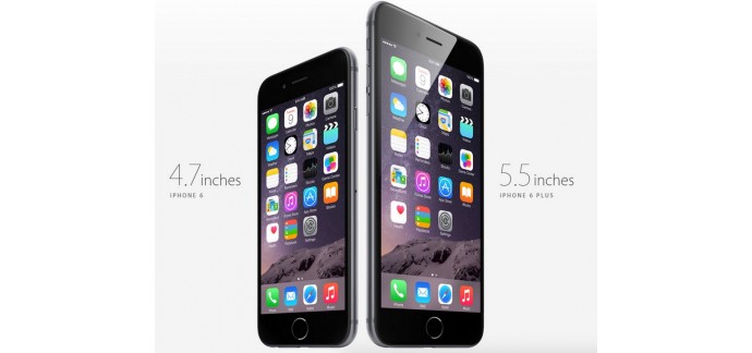Sosh: - 100€ sur l'iPhone 6 et l'iPhone 6 Plus 128 Go