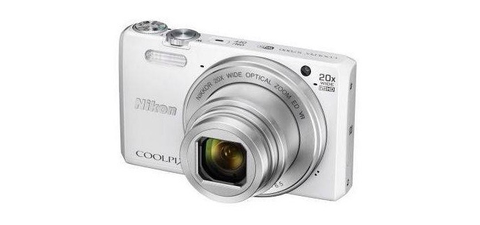 Carrefour: Appareil photo numérique NIKON Coolpix S7000 Blanc + son étui rigide à 169€