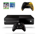 Cdiscount: Xbox One 500 Go Noire à -10%  (avec Fifa 16 + 2e Manette Vitality)