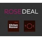 Veepee: ROSEDEAL Toc & Kitchen Bazaar : payez 15€ votre bon d'achat de 30€