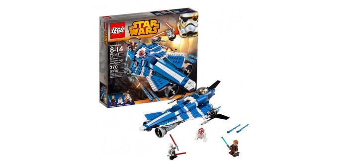 Cdiscount: Jouet LEGO Star Wars 75087 Anakin Jedi Starfighter à 40,82€