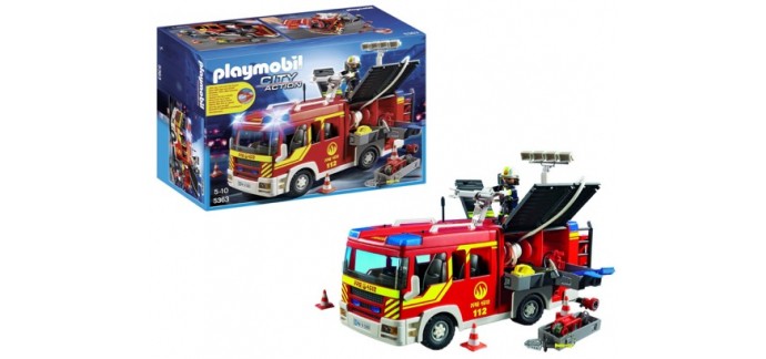 Amazon: Fourgon De Pompiers Playmobil - A1502702 à 38,79€