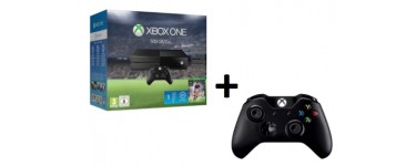 Amazon: Pack Xbox One + Fifa 16 + 2ème manette sans fil Xbox One + câble pour PC à 349€