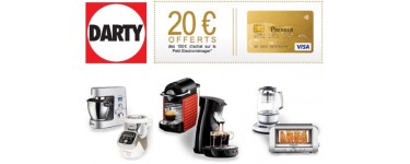 Darty: [VISA Premier] 20€ offerts dès 150€ d'achat sur le petit électroménager