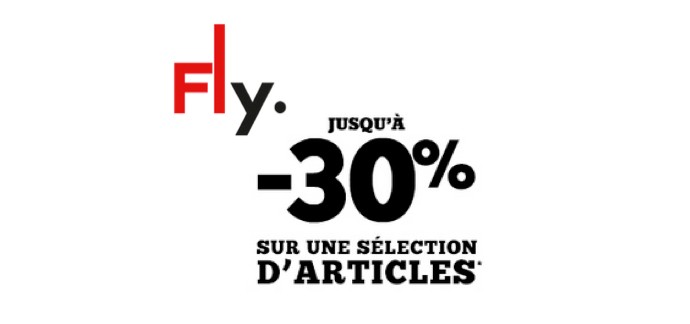 Fly: Jusqu'à -30% sur une sélection d'articles