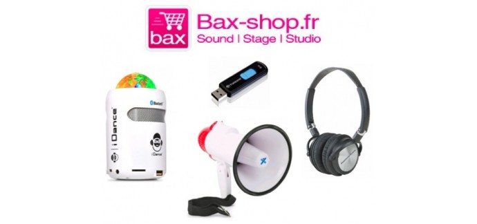 Bax Music: 1 cadeau offert pour toute commande > 75 €