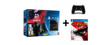 Micromania: PS4 + 2e manette + The Last of Us, DriveClub & God of War III à 399,99€