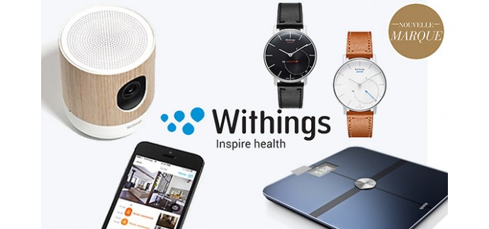 Westwing: Vente des balances et montres connectées Withings