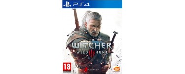Auchan: Jeu The Witcher 3 : Wild Hunt sur PS4 ou Xbox One à 19,99€
