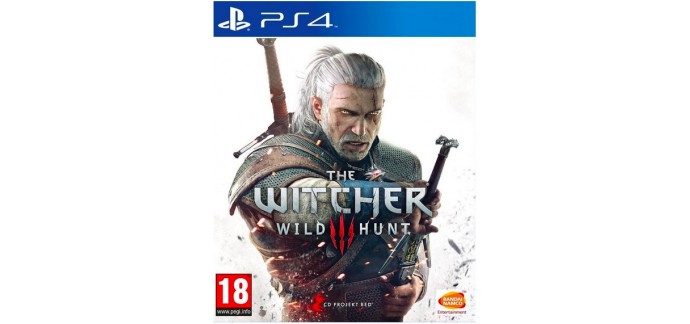 Auchan: Jeu The Witcher 3 : Wild Hunt sur PS4 ou Xbox One à 19,99€