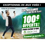Cdiscount: 100€ offerts en 4 bons d'achat pour l'achat d'une Xbox One ou d'une Xbox 360