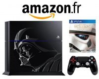 Amazon: Console PS4 1To + le jeu Star Wars : battlefront - édition limitée à 429,90€