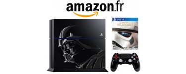 Amazon: Console PS4 1To + le jeu Star Wars : battlefront - édition limitée à 429,90€