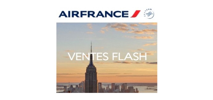 Air France: Vente Flash USA : New York dès 468€, Boston dès 528€, San Francisco dès 718€...