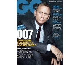Kiosque FAE: Abonnement mensuel 12 numéros au magazine Homme GQ à 9,95€