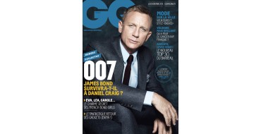 Kiosque FAE: Abonnement mensuel 12 numéros au magazine Homme GQ à 9,95€