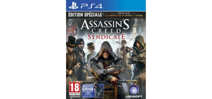 Auchan: [Précommande] Assassin's Creed Syndicate édition Spéciale PS4/Xbox One à 51,99€