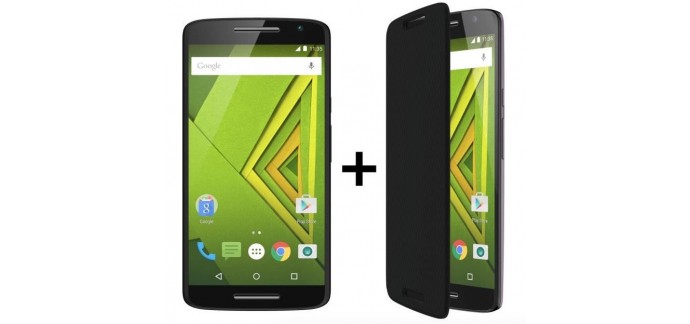 Cdiscount: Smartphone Motorola Moto X Play + Folio offert (avec ODR 50€) à 265€