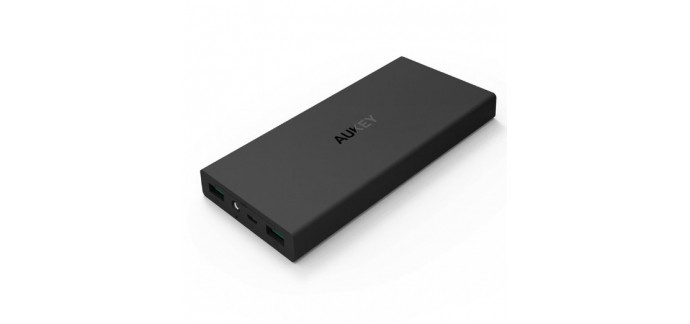 Amazon: Batterie externe Aukey 12000 mAh- Double port USB- 5V 3.4A à 14.99€