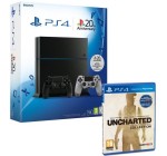 Cdiscount: Console Sony PS4 1 To + Uncharted + Manette Dual Shock + Sac à 384.87€