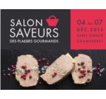 Salon Saveurs: Invitation gratuite Salon des saveurs qui aura lieu à Paris du 4 au 7 Décembre