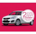 Nocibé: 2 voitures Suzuki Swift à gagner (valeur 14 010€)
