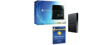 Cdiscount: Console Sony PS4 500 Go + Abonnement Playstation Plus 3 mois + PS TV à 349.99€