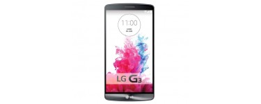 Pixmania: Smartphone 5.5" LG G3 Titane  ( Snapdragon 801 - 13MP ) à 281 €