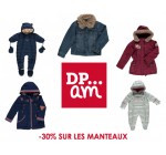 DPAM: -30% sur les manteaux pour filles et garçons