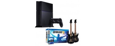Cdiscount: Pack console PS4 500 Go + Guitar Hero Live + 2 Guitares pour PS4 à 379€