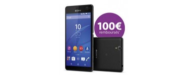 Rue du Commerce: Smartphone Sony Xperia C4 DS noir à 178,99€ (dont 100€ remboursés via ODR)