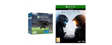 Amazon: Pack Xbox One + Fifa 16 + Halo 5 : Guardians à 349€