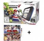 Cdiscount: Pack Nintendo 2DS Bleue + Mario Kart 7 + Tekken 3D Edition à 88.99€