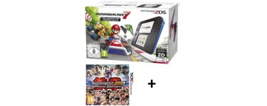 Cdiscount: Pack Nintendo 2DS Bleue + Mario Kart 7 + Tekken 3D Edition à 88.99€